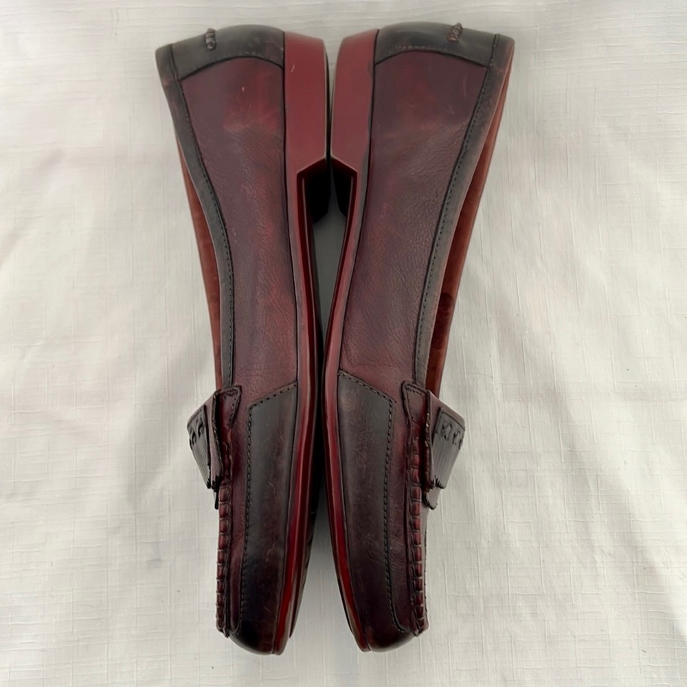 Rockport Comfort Shoes~Slip On / Leather Flats - Picture 7 of 9